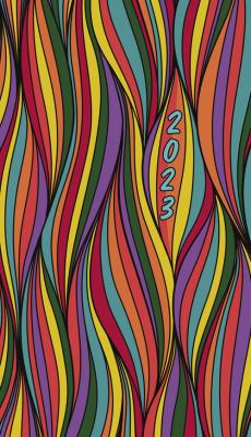 Opakowanie Kalendarz 2023 A6 tygodniowy soft fale