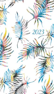 Opakowanie Kalendarz 2023 A6 tygodniowy soft piórka