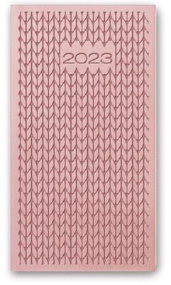 Opakowanie Kalendarz 2023 A6 tygodniowy vivella relief pudrowy róż