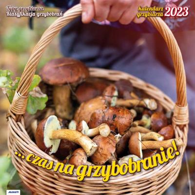 Opakowanie Kalendarz 2023 Albumowy Poradnik Grzybiarza AVANTI