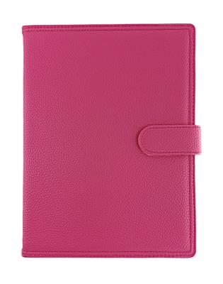 Opakowanie Kalendarz 2023 B5 tygodniowy z zapięciem ekoskóra malinowy