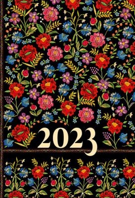 Opakowanie Kalendarz 2023 B6 dzienny soft wyszywanka