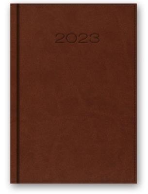 Opakowanie Kalendarz 2023 B6 dzienny vivella brąz