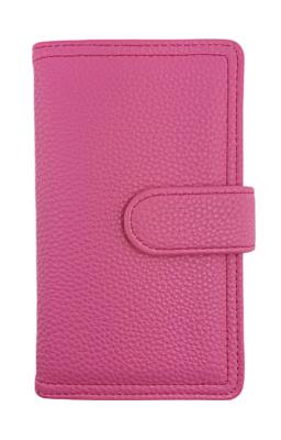 Opakowanie Kalendarz 2023 B6 dzienny z zapięciem ekoskóra malinowy