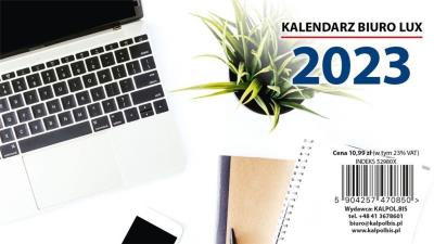 Opakowanie Kalendarz 2023 biurkowy Lux