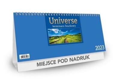 Opakowanie Kalendarz 2023 biurkowy stojący niebieski