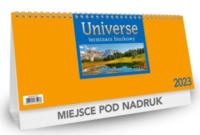 Opakowanie Kalendarz 2023 biurkowy stojący żółty