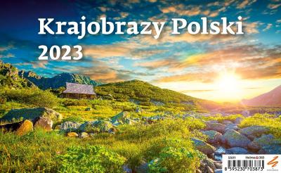 Opakowanie Kalendarz 2023 biurkowy tygodniowy Krajobrazy Polski