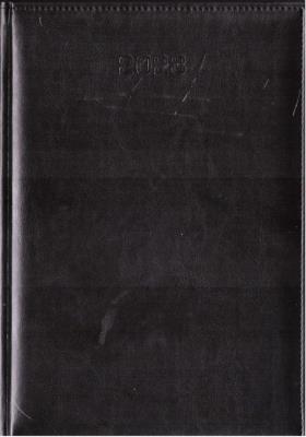 Opakowanie Kalendarz 2023 Dzienny A4 Nebraska czarny