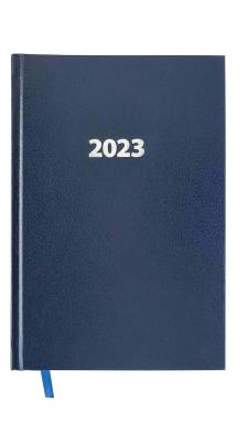 Opakowanie Kalendarz 2023 ekonomiczny A5 dzienny niebieski V2