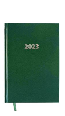 Opakowanie Kalendarz 2023 ekonomiczny A5 dzienny zielony V5