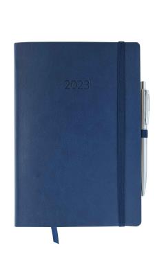 Opakowanie Kalendarz 2023 flex z gumką A5 tygodniowy grantowy V2