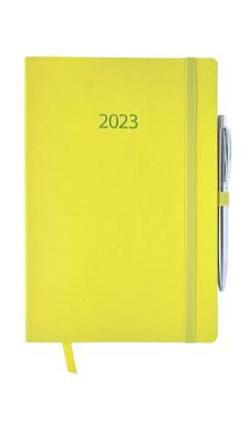 Opakowanie Kalendarz 2023 flex z gumką A5 tygodniowy neon V5