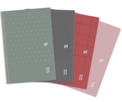 Opakowanie Kalendarz 2023 książkowy 15x21 WTV Modern mix