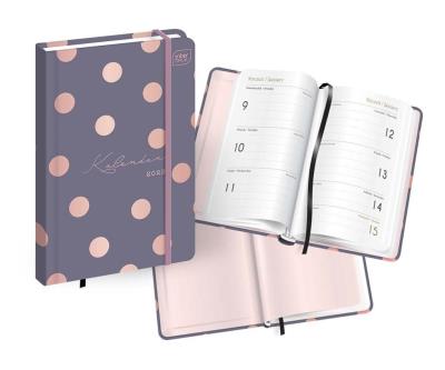 Opakowanie Kalendarz 2023 książkowy A6/192K Metallic Dots