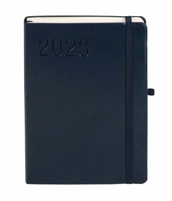 Okładka książki Kalendarz 2023 Minimalizm A5 granatowy DNS