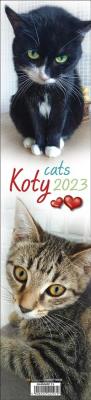 Okładka książki Kalendarz 2023 Paskowy - Koty