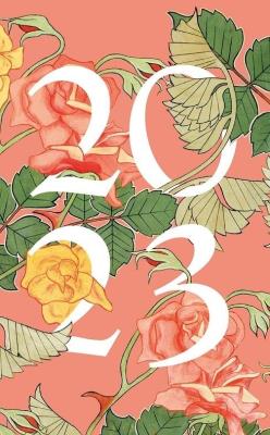 Okładka książki Kalendarz 2023 Róże różowy