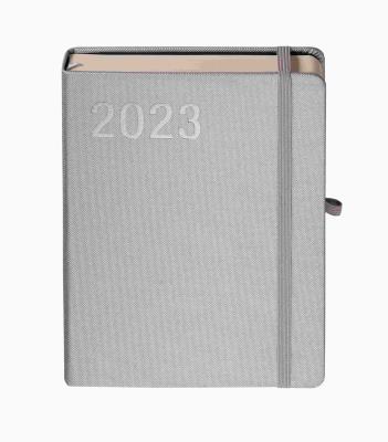 Okładka książki Kalendarz 2023 Rubi A5 srebrny DNS