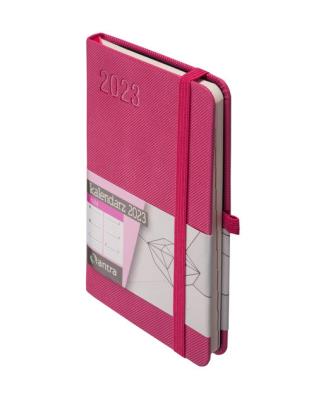 Okładka książki Kalendarz 2023 Rubi A6 różowy TDW ANTRA