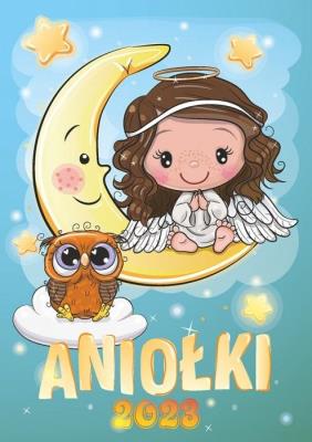 Okładka książki Kalendarz 2023 ścienny Aniołki