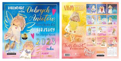 Opakowanie Kalendarz 2023 ścienny Classic Dobrych Aniołów