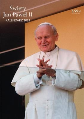 Opakowanie Kalendarz 2023 ścienny Jan Paweł II