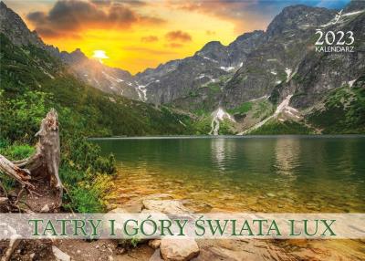 Opakowanie Kalendarz 2023 ścienny Lux Tatry i góry świata