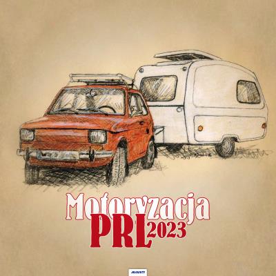 Opakowanie Kalendarz 2023 Ścienny Motoryzacja PRL AVANTI