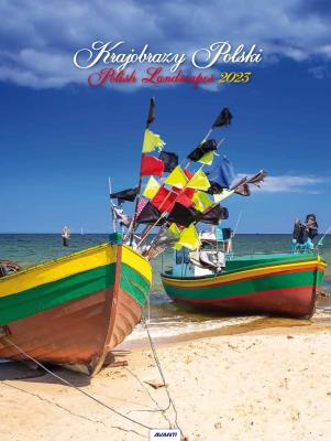 Opakowanie Kalendarz 2023 Ścienny spirala Krajobrazy AVANTI