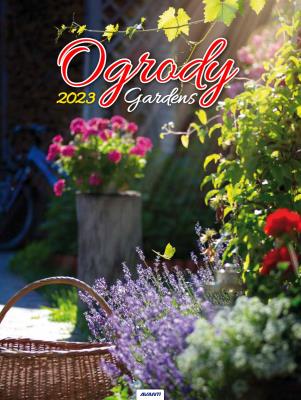 Opakowanie Kalendarz 2023 Ścienny spirala Ogrody AVANTI