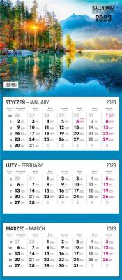 Opakowanie Kalendarz 2023 ścienny trójdzielny premium MIX