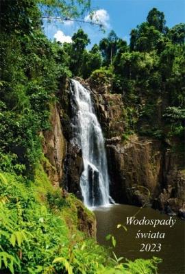 Opakowanie Kalendarz 2023 Ścienny wieloplanszowy Wodospady