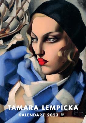 Kalendarz 2023 Tamara Łempicka. Autor: Niemiec-Szywała Edyta. SmakLiter.pl Okładka książki Kalendarz 2023 Tamara Łempicka