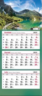 Opakowanie Kalendarz 2023 trójdzielny 1 szt. mix