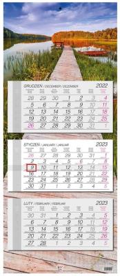 Opakowanie Kalendarz 2023 trójdzielny Kaszuby