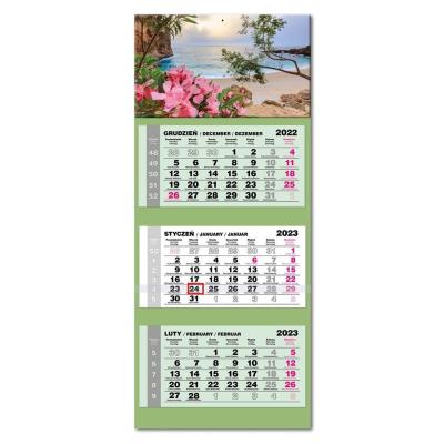 Opakowanie Kalendarz 2023 trojdzielny lux Sardynia