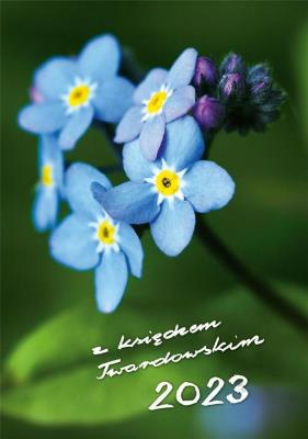 Opakowanie Kalendarz 2023 z ks. Twardowskim - niezapominajka