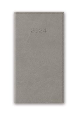 Opakowanie Kalendarz 2024 11T A6 SZARY KIESZONKOWY