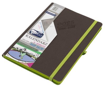 Opakowanie Kalendarz 2024/2026 B5 18M + notes Hip Hop szary