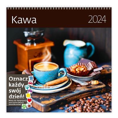 Opakowanie Kalendarz 2024 30x30 Kawa HELMA