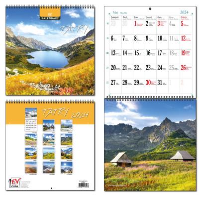 Opakowanie Kalendarz 2024 30x60 13 plansz Tatry