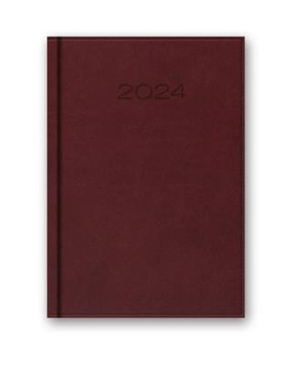 Opakowanie Kalendarz 2024 41D B6 bordowy