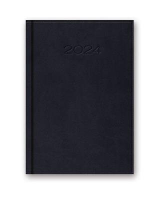 Opakowanie Kalendarz 2024 41D B6 GRANATOWY KSIĄŻKOWY
