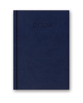 Opakowanie Kalendarz 2024 41D B6 NIEBIESKI KSIĄŻKOWY