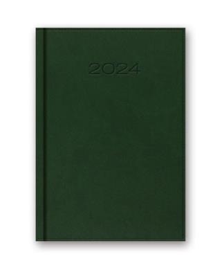 Opakowanie Kalendarz 2024 41D B6 ZIELONY KSIĄŻKOWY