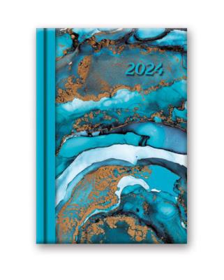 Opakowanie Kalendarz 2024 41DS SOFT B6 TURKUS