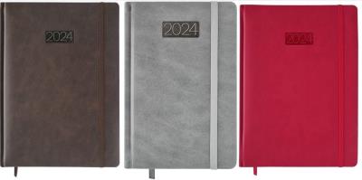 Opakowanie Kalendarz 2024 A4 Tygodniowy Lux MIX