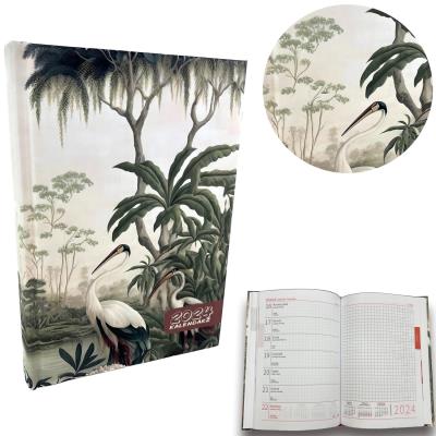 Opakowanie Kalendarz 2024 A5 tygodniowy Botaniqe Czaple