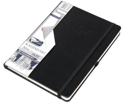 Opakowanie Kalendarz 2024 B5 tygodniowy Jazz czarny